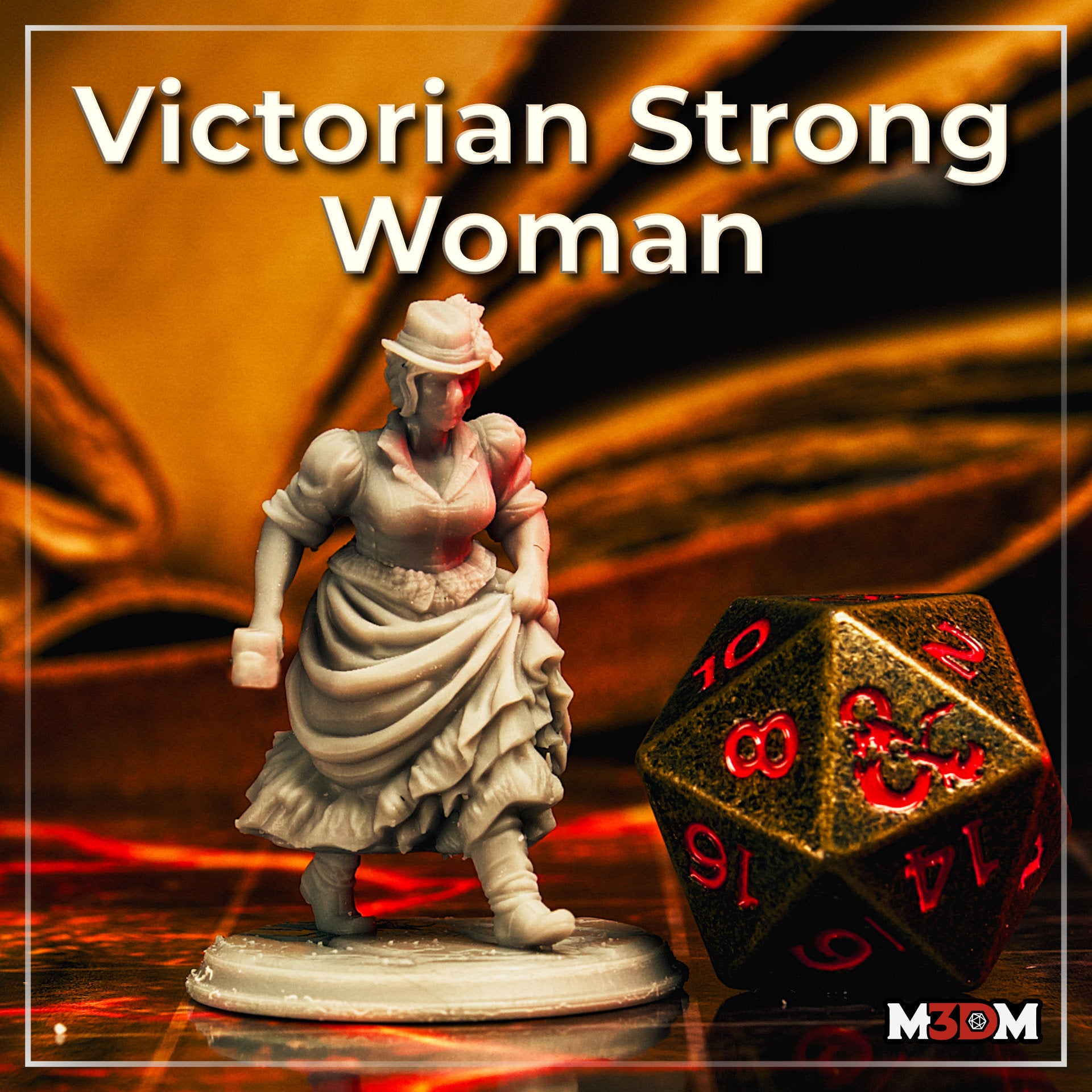 Victorian Strong Woman by Mia Kay M3DM