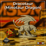 Dracotaur (Minotaur Dragon) Casual by Mia Kay M3DM