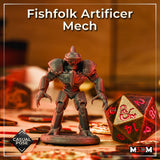 Fishfolk Artificer Mech Casual by Mia Kay M3DM
