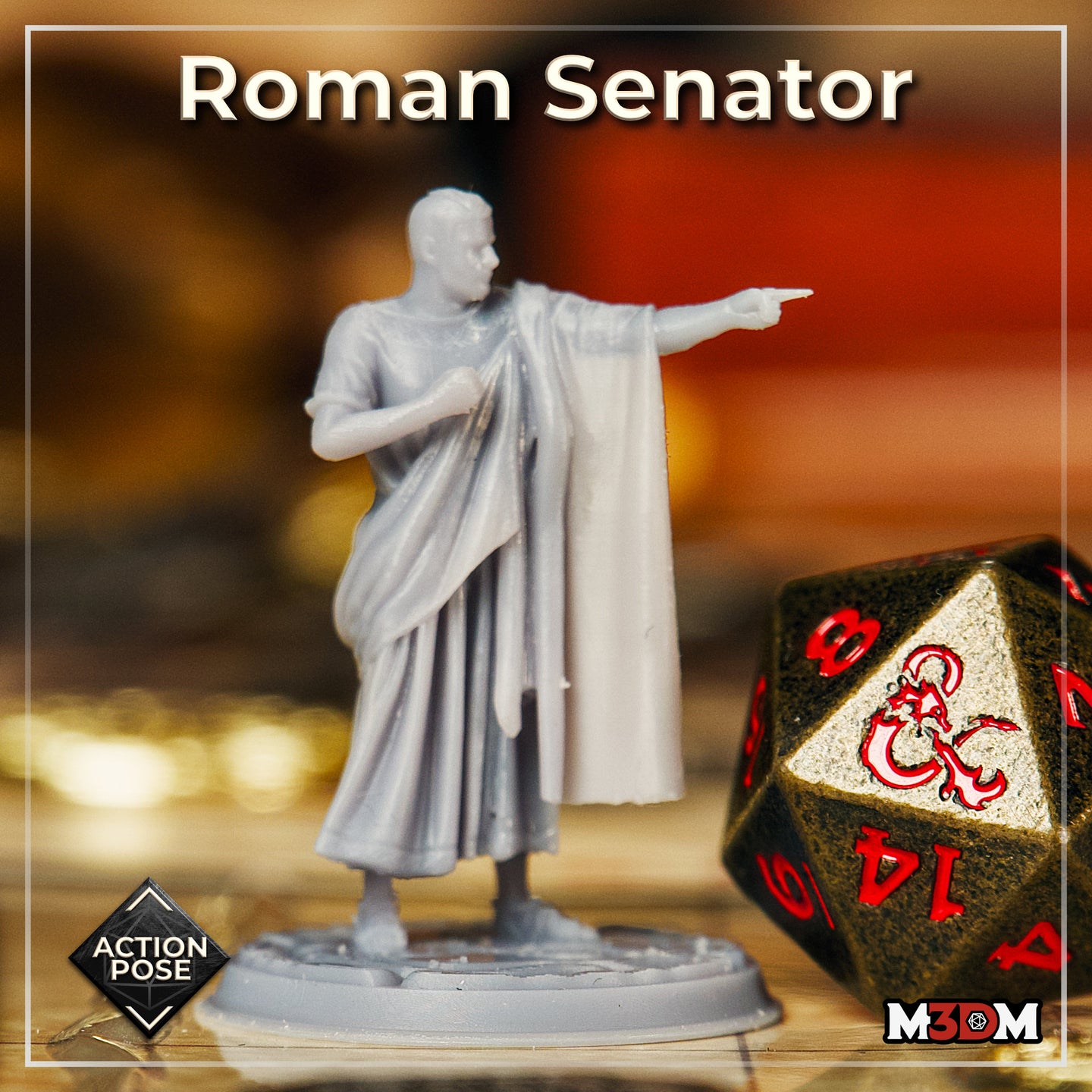 Roman Senator Action by Mia Kay M3DM
