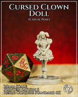 Cursed Clown Doll Casual by Mia Kay M3DM