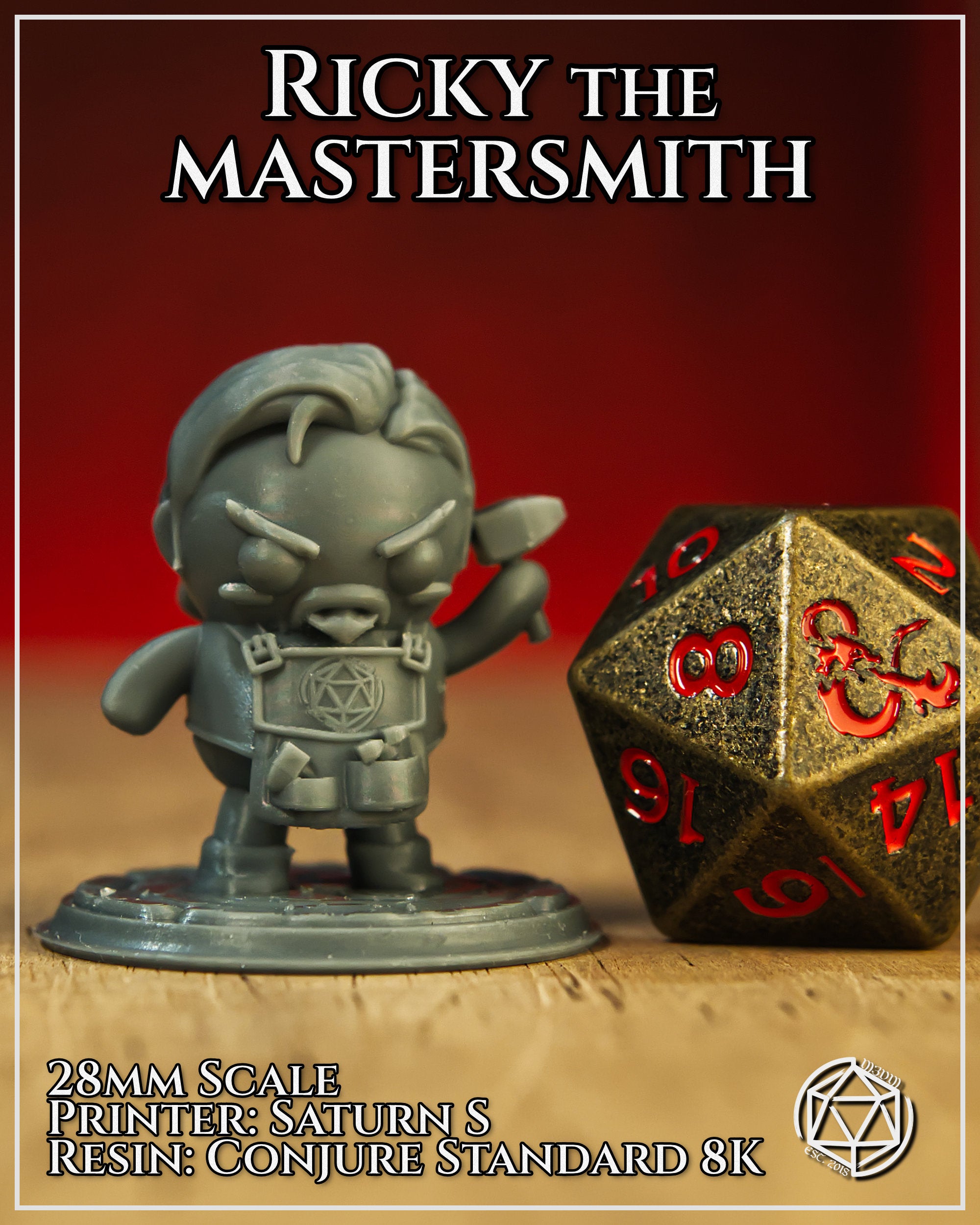 Ricky the Mastersmith by Mia Kay M3DM