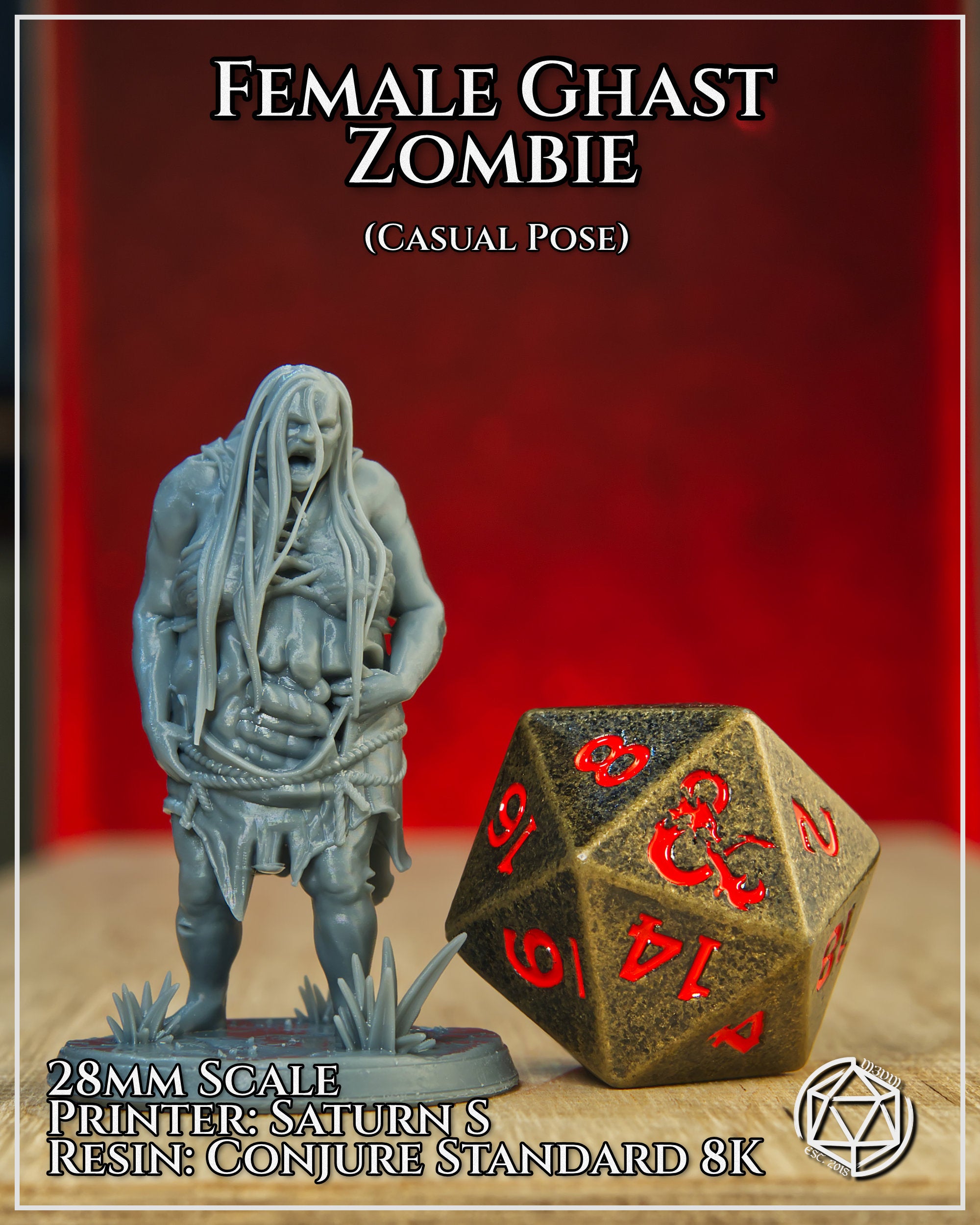 Female Ghast Zombie Casual by Mia Kay M3DM