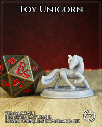 Toy Unicorn by Mia Kay M3DM