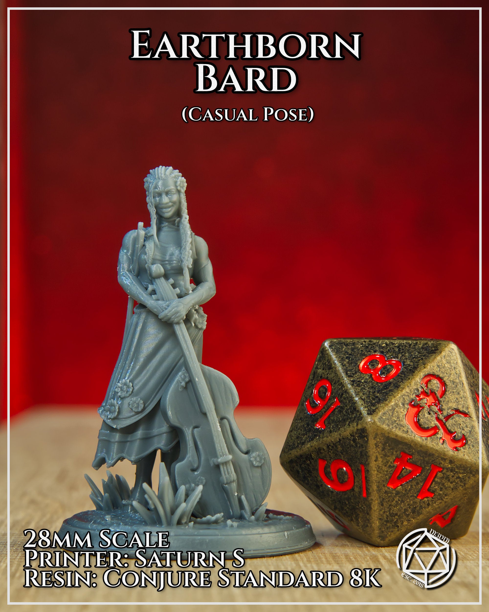 Earthborn Bard Casual by Mia Kay M3DM