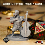 Dodo Birdfolk Paladin Bard Casual by Mia Kay M3DM