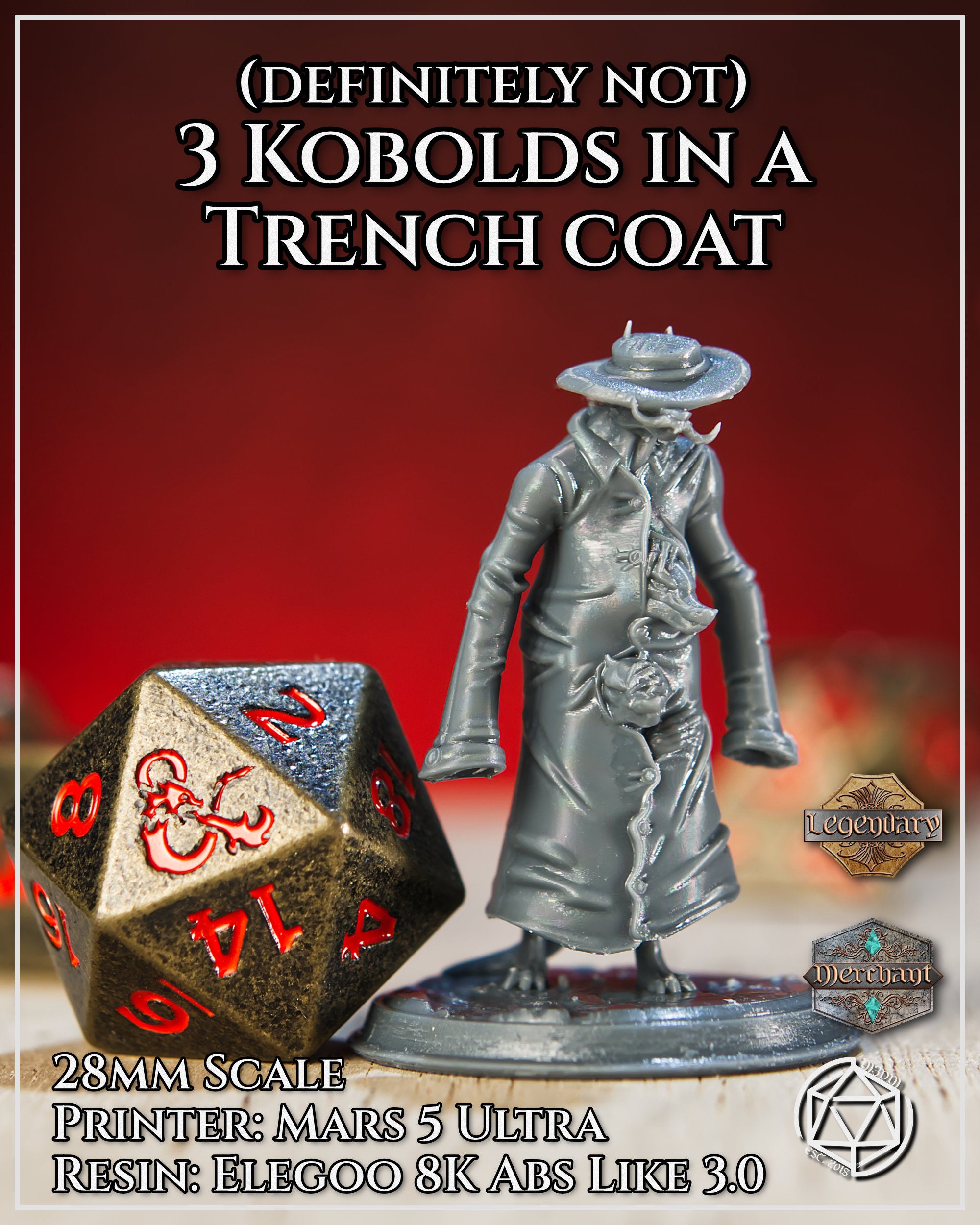 Three Kobolds in a Trenchcoat by Mia Kay M3DM