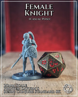 Female Knight Casual by Mia Kay M3DM