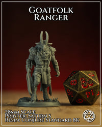 Goatfolk Ranger by Mia Kay M3DM