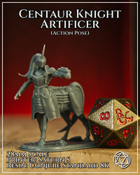 Centaur Knight Artificer Action by Mia Kay M3DM