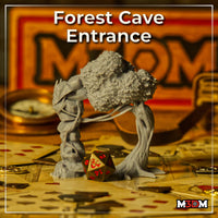 Forest Cave Entrance by Mia Kay M3DM