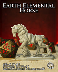 Earth Elemental Horse by Mia Kay M3DM