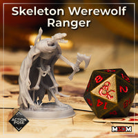 Skeleton Werewolf Ranger Action by Mia Kay M3DM