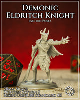 Tiefling / Demonic Eldritch Knight Action by Mia Kay M3DM