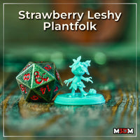 Strawberry Leshy Plantfolk by Mia Kay M3DM