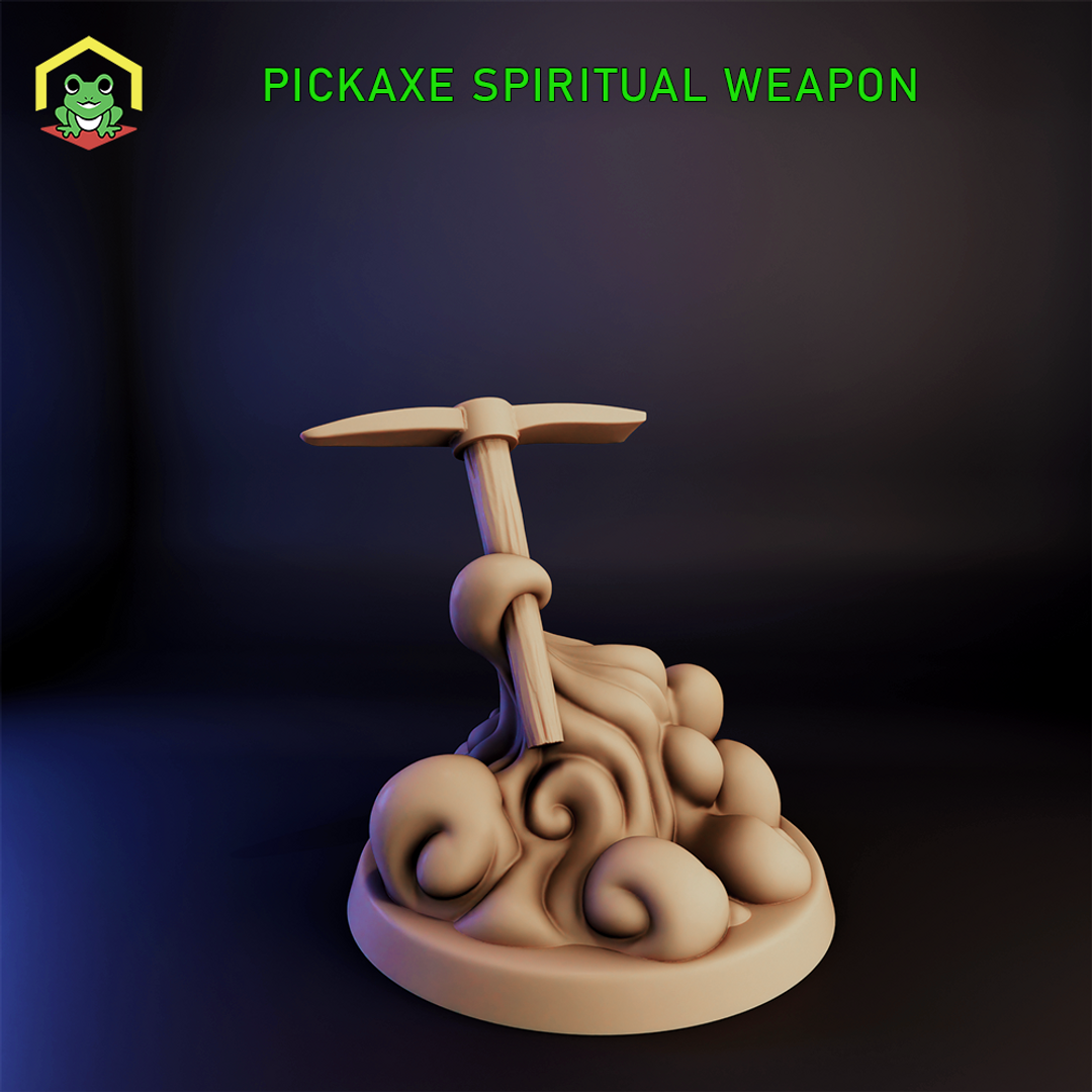 Pick Axe Spiritual Weapon by The Toadstool Weaver