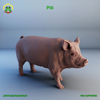 Pig by The Toadstool Weaver