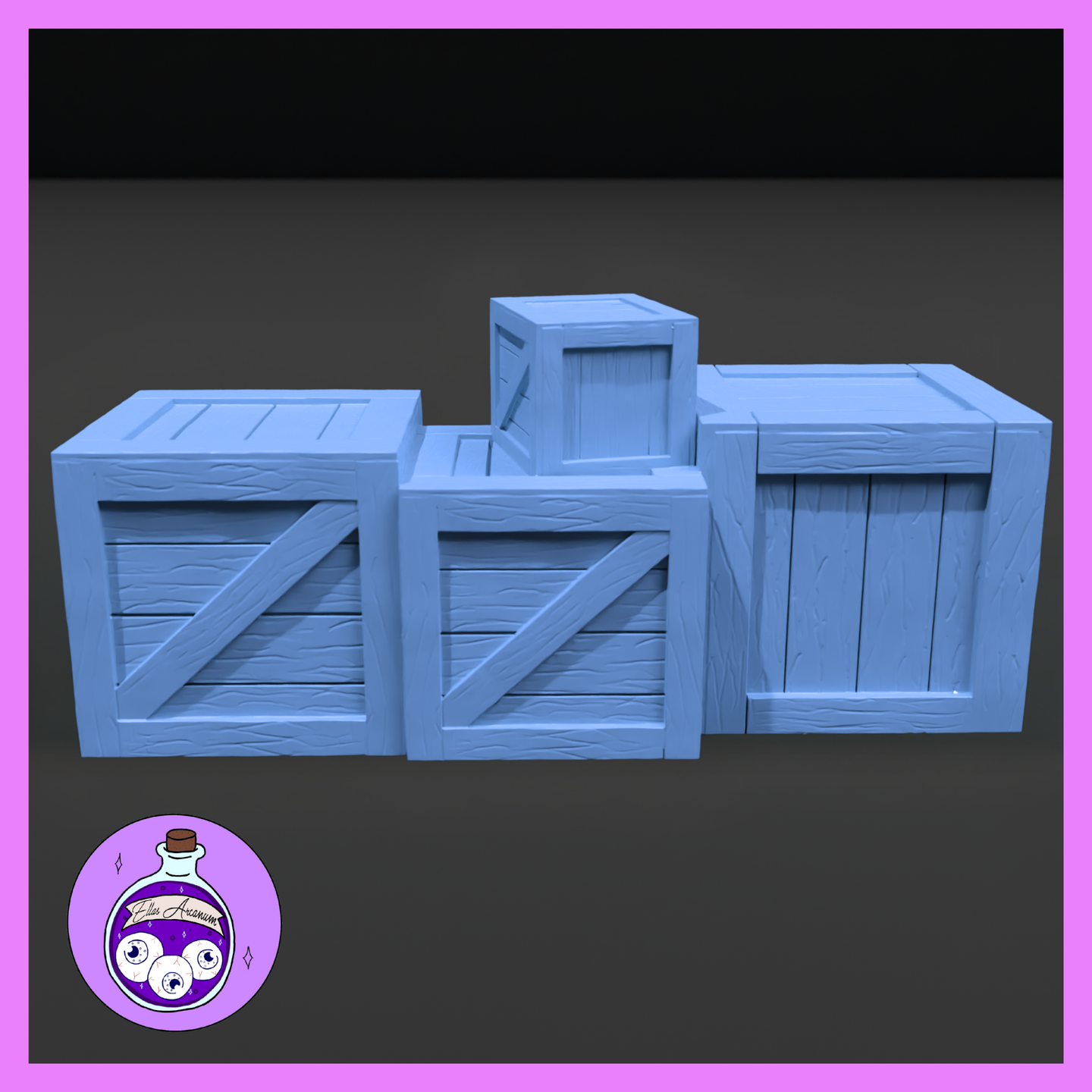 Pile of Crates by Ella's Arcanum