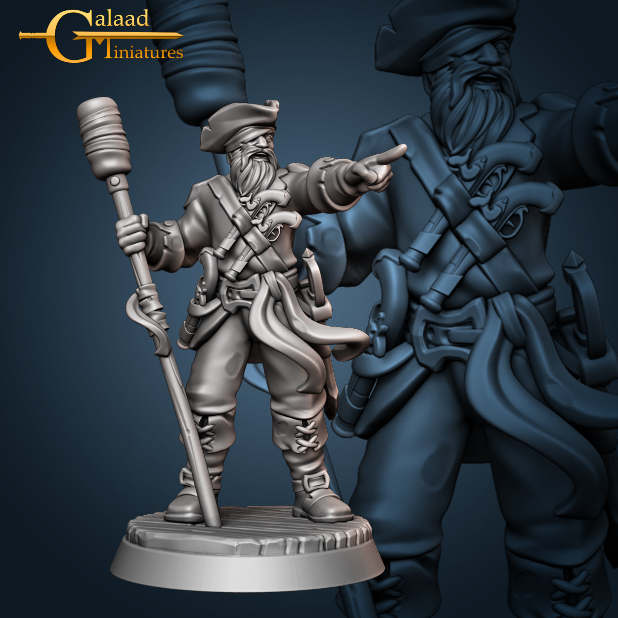 Pirate Assistant by Galaad Miniatures
