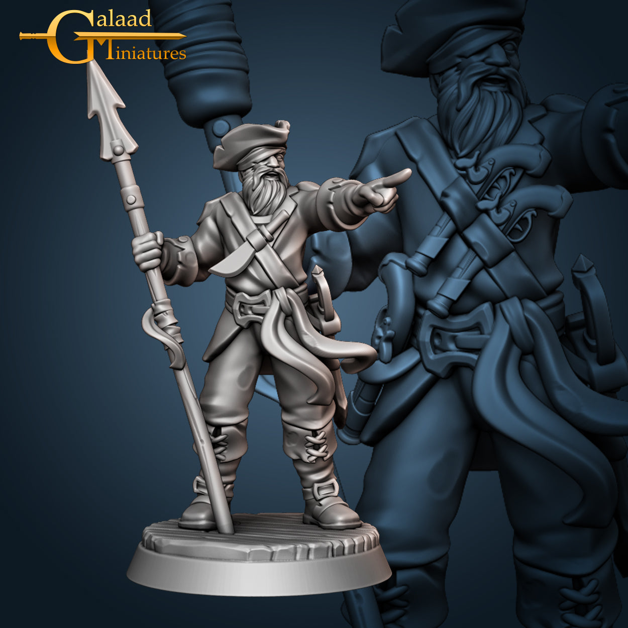 Pirate Assistant by Galaad Miniatures