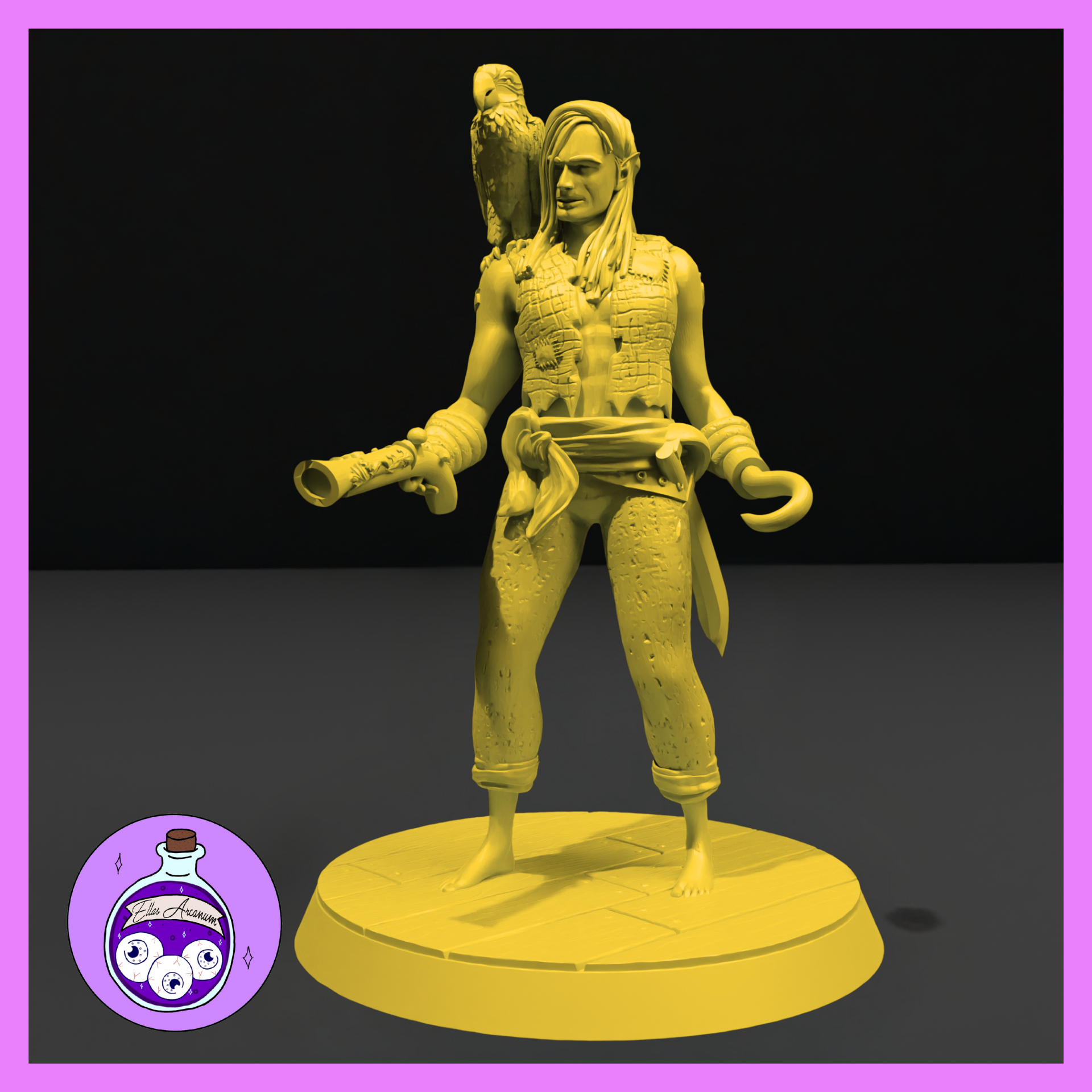 Pirate Cutthroat by Ella's Arcanum Minis
