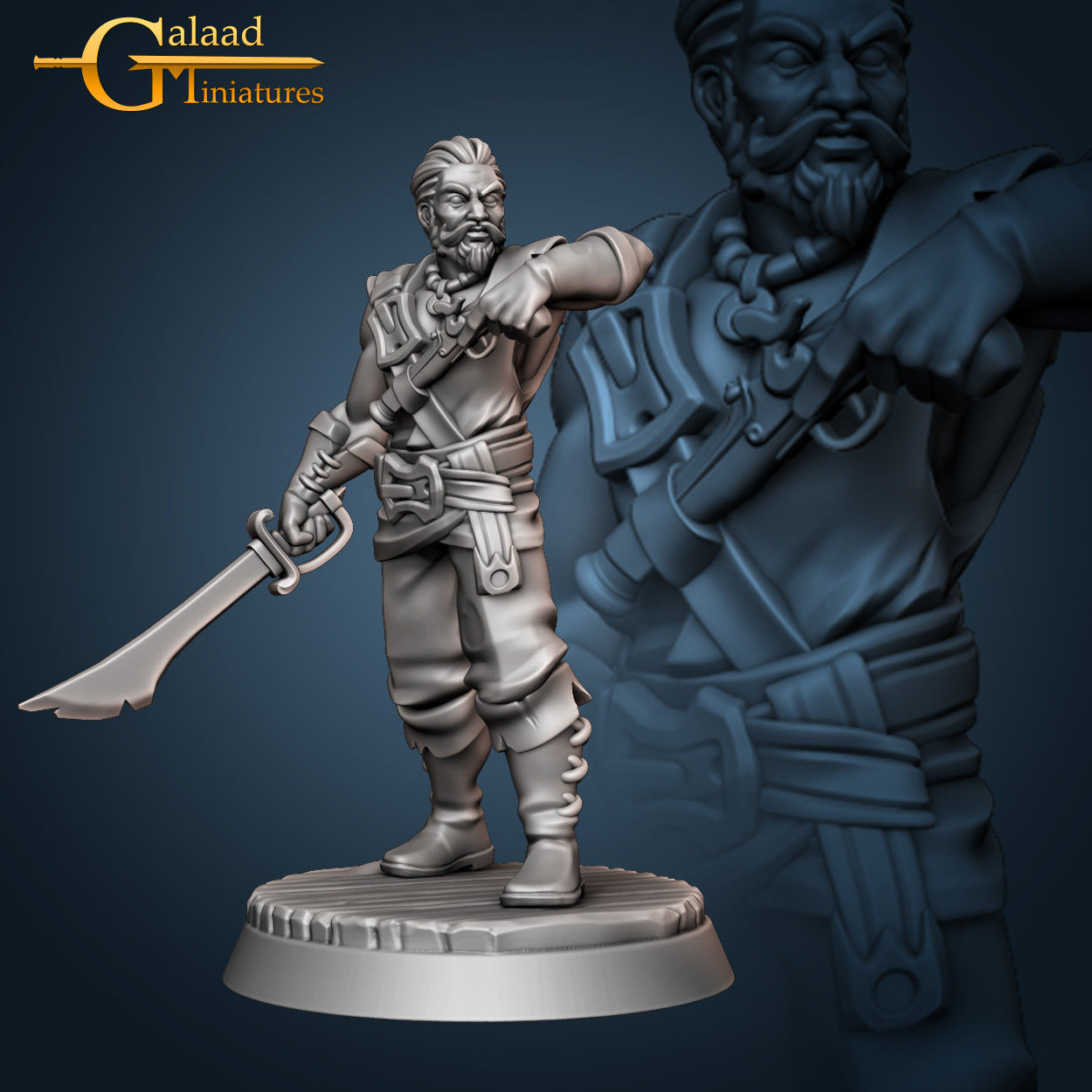 Pirate Draw by Galaad Miniatures
