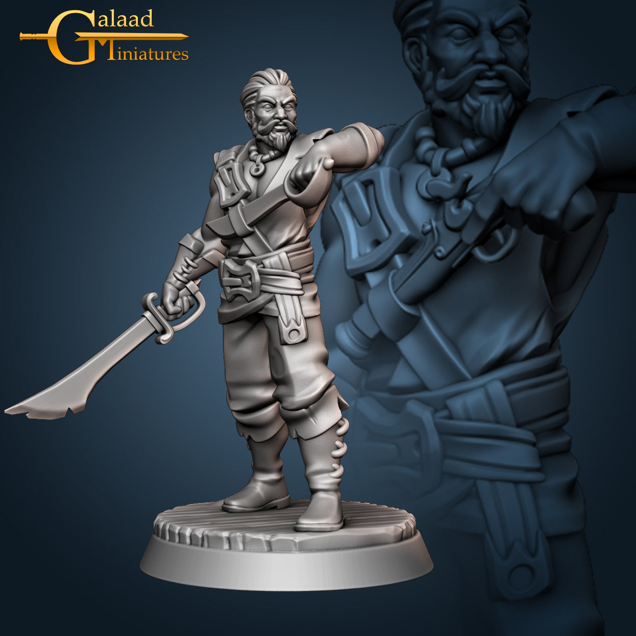 Pirate Draw by Galaad Miniatures