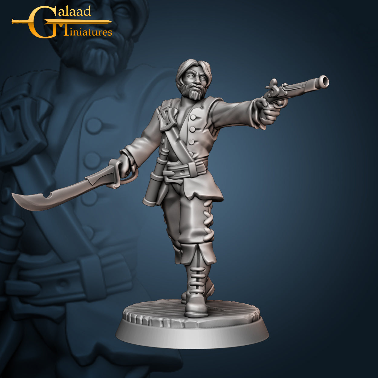 Pirate Fight by Galaad Miniatures