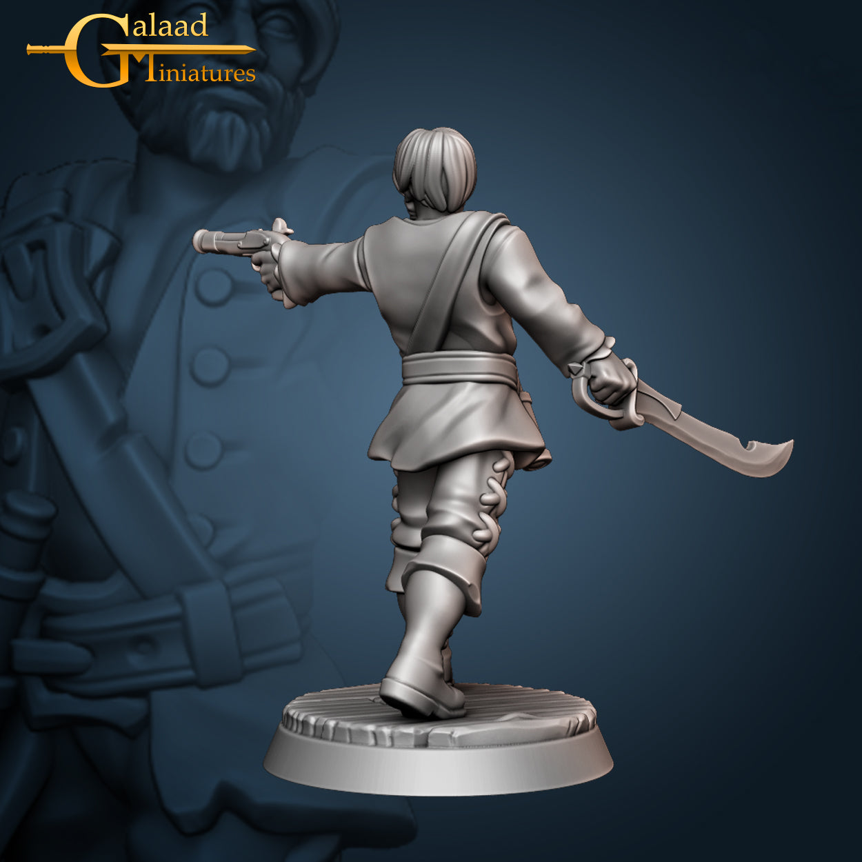 Pirate Fight by Galaad Miniatures