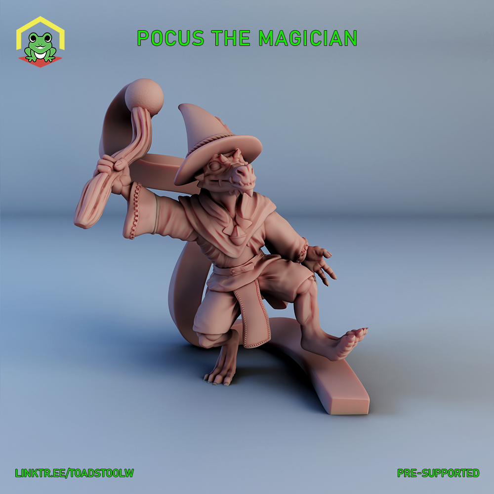 Pocus (Kobold Mage) by The Toadstool Weaver