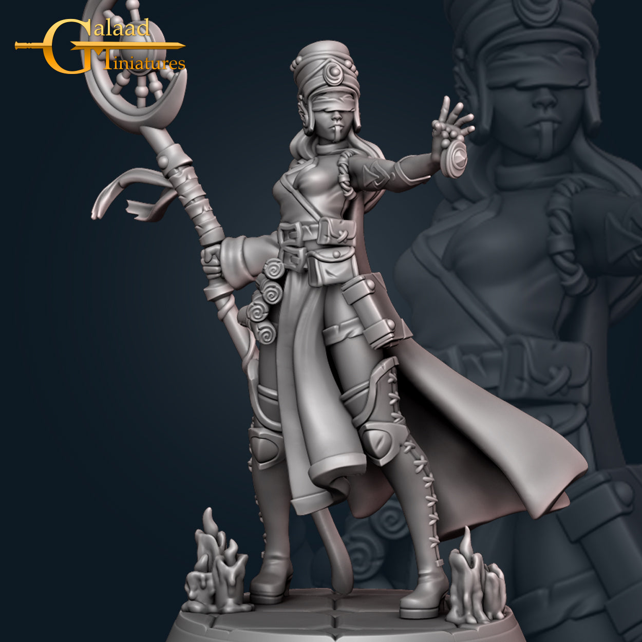 Cleric 01 by Galaad Miniatures