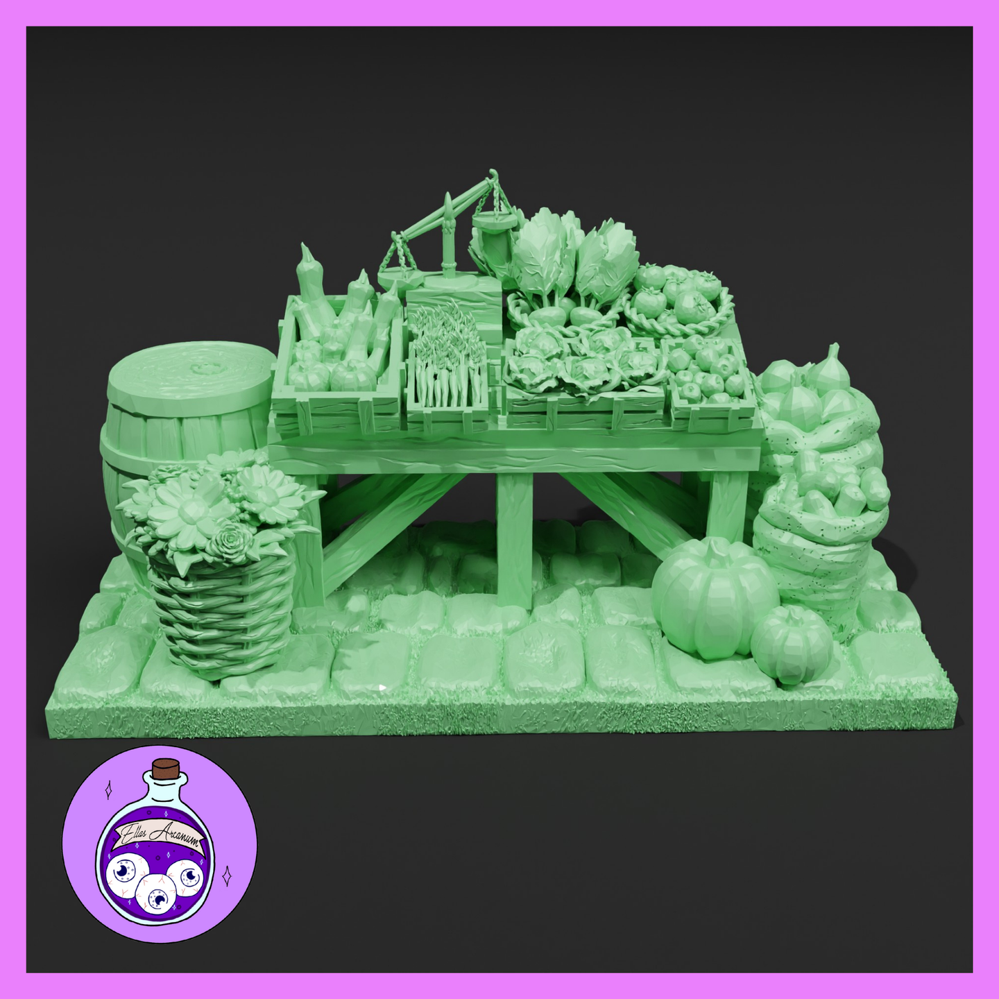Produce Stall by Ella's Arcanum