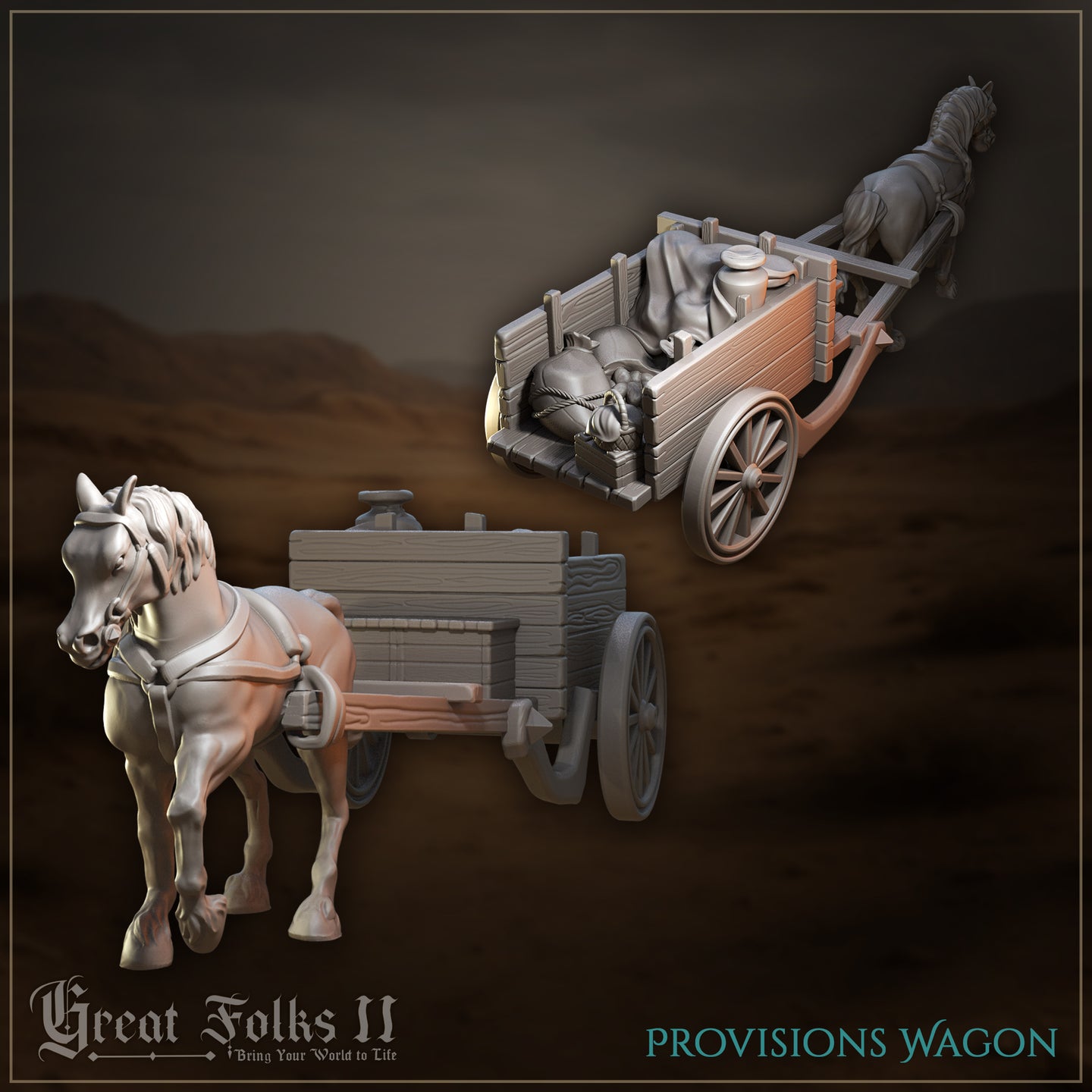 Provisions Wagon by Great Grimoire