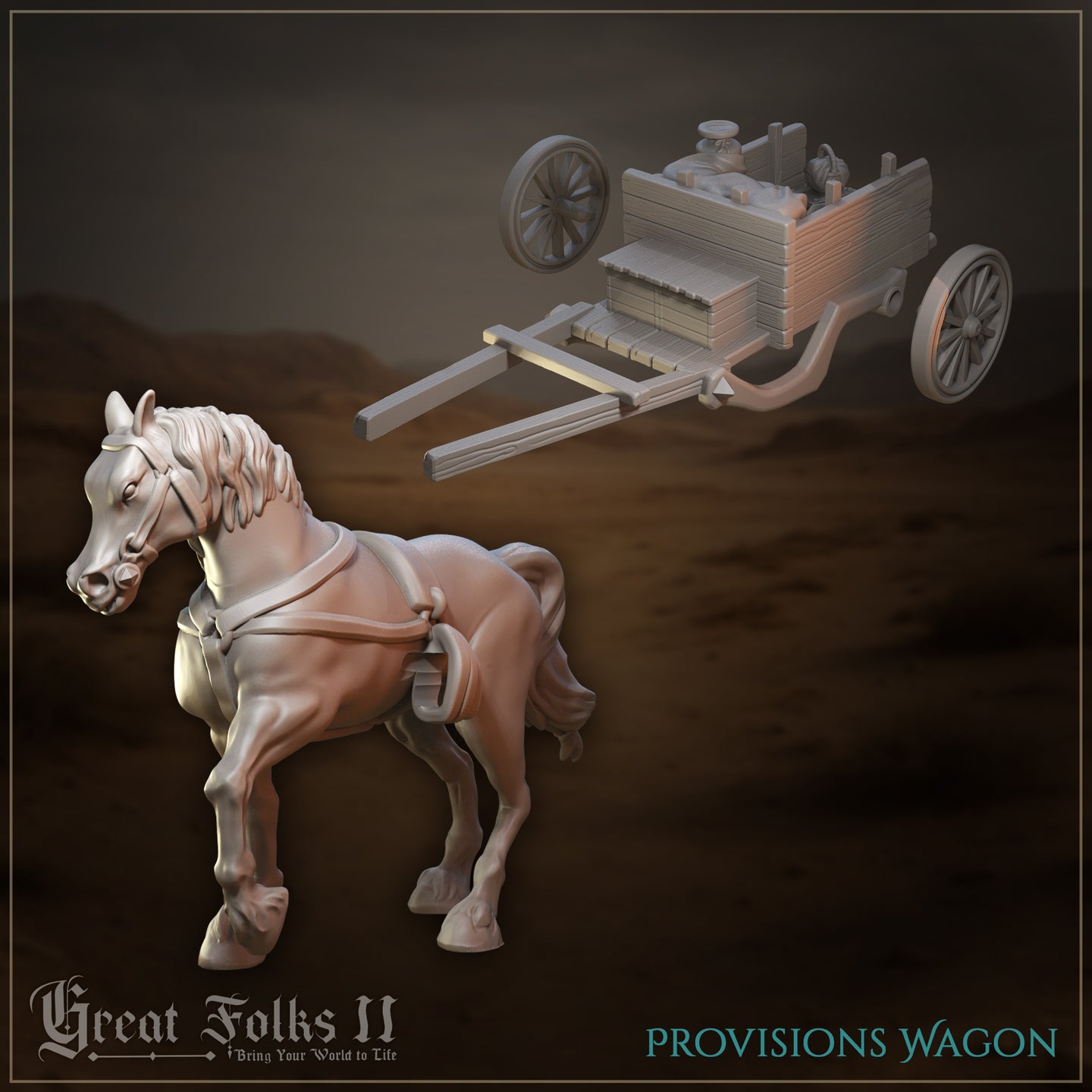 Provisions Wagon by Great Grimoire