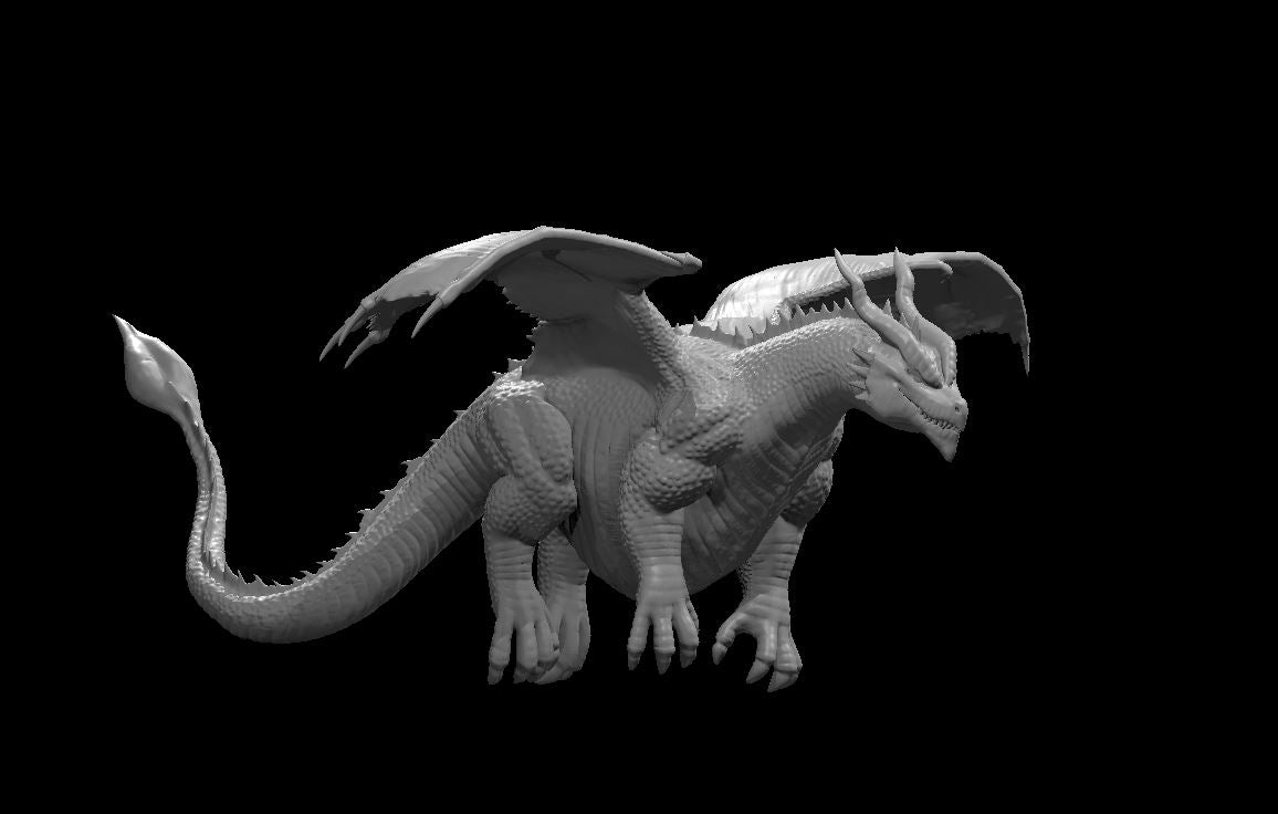 Chonky Pseudodragon by MZ4250