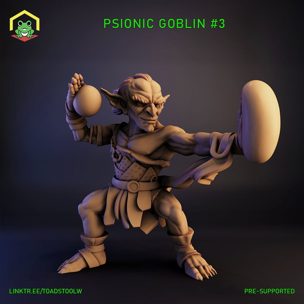 Psionic Goblin #3 by The Toadstool Weaver