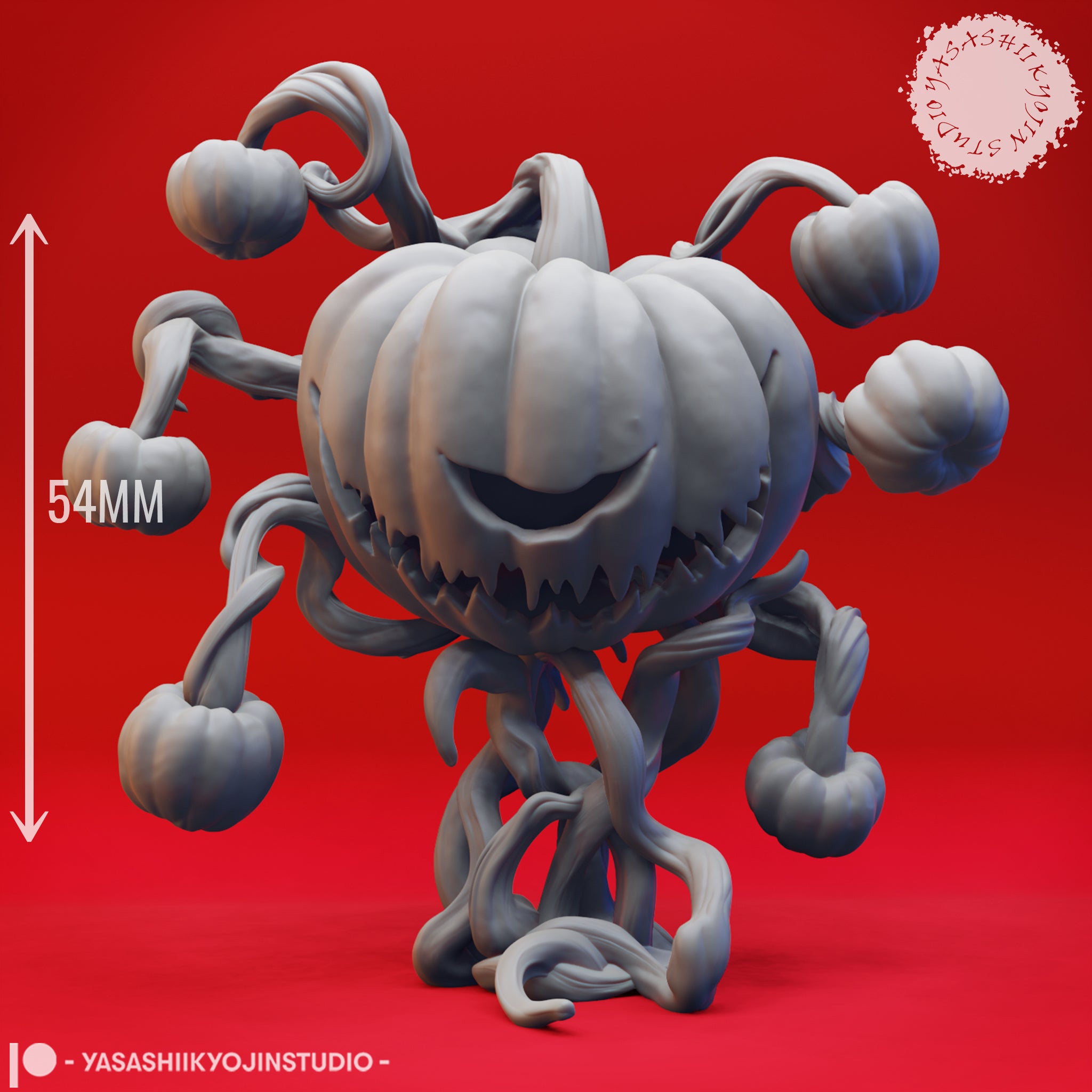 Pumpkin Beholder 01 by Yasashii Kyojin Studios