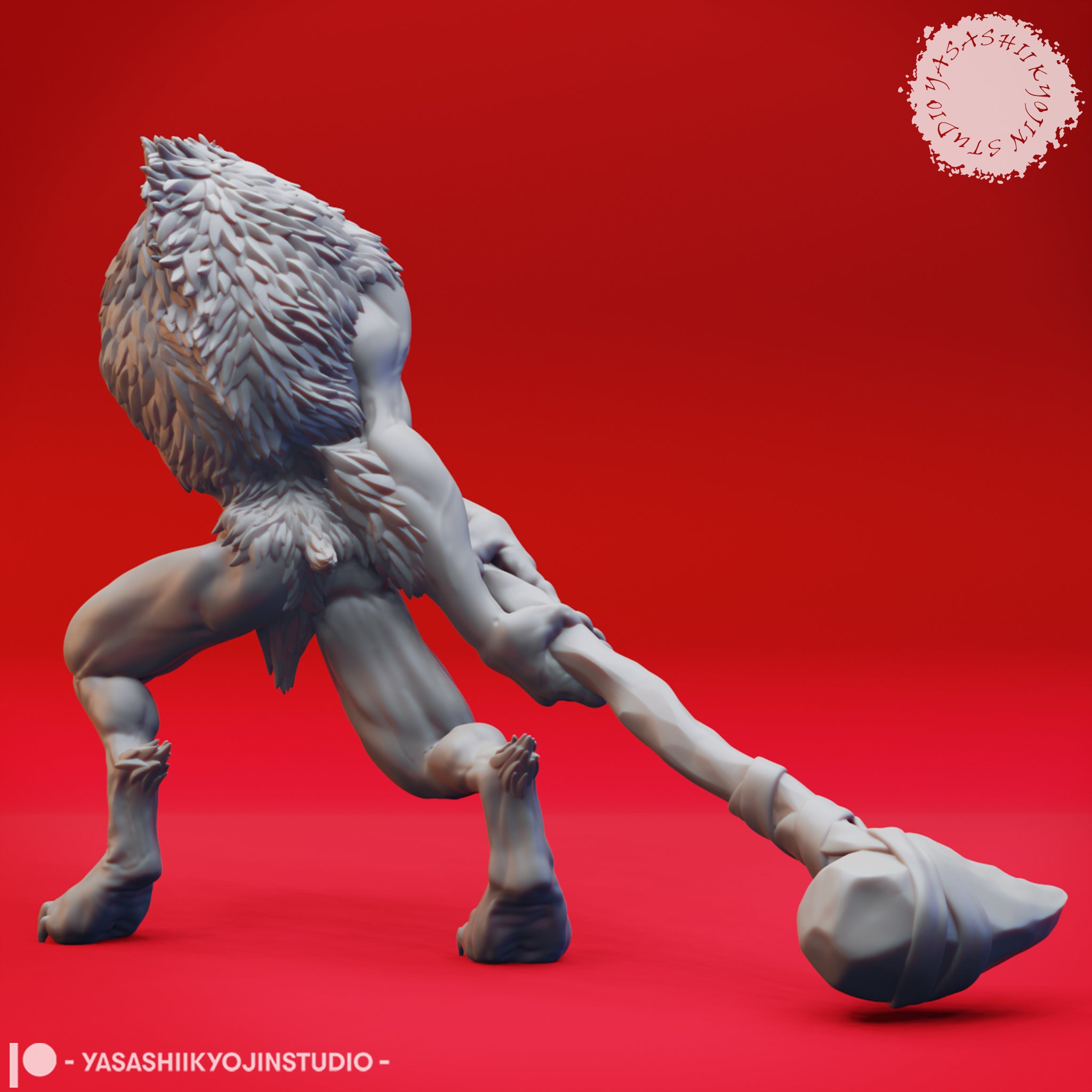 Quaggoth 03 D&D Miniature by Yasashii Kyojin Studios – MitzNSimz