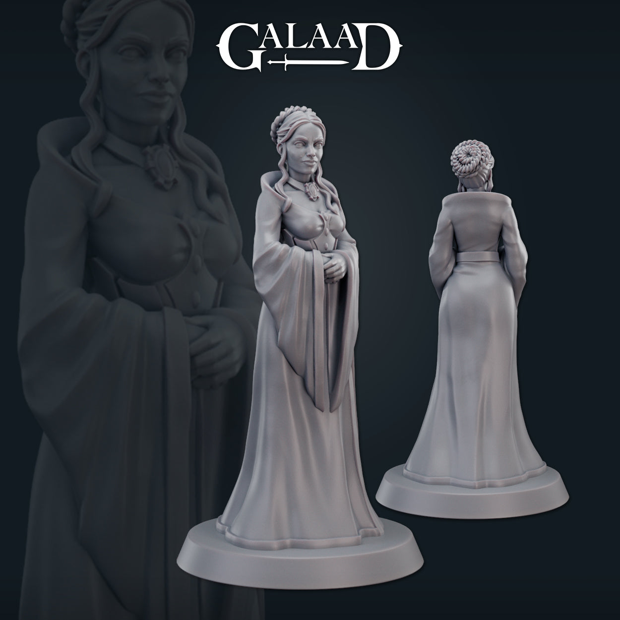 Mini Queen Queen | D&D Miniature for NPC Encounters – MitzNSimz