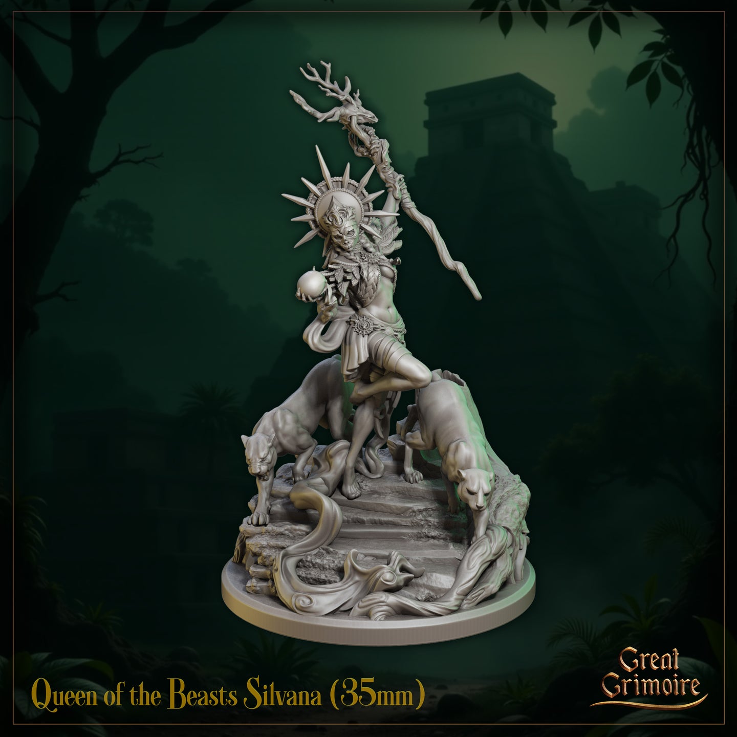 Queen of the Beasts Silvana by Great Grimoire