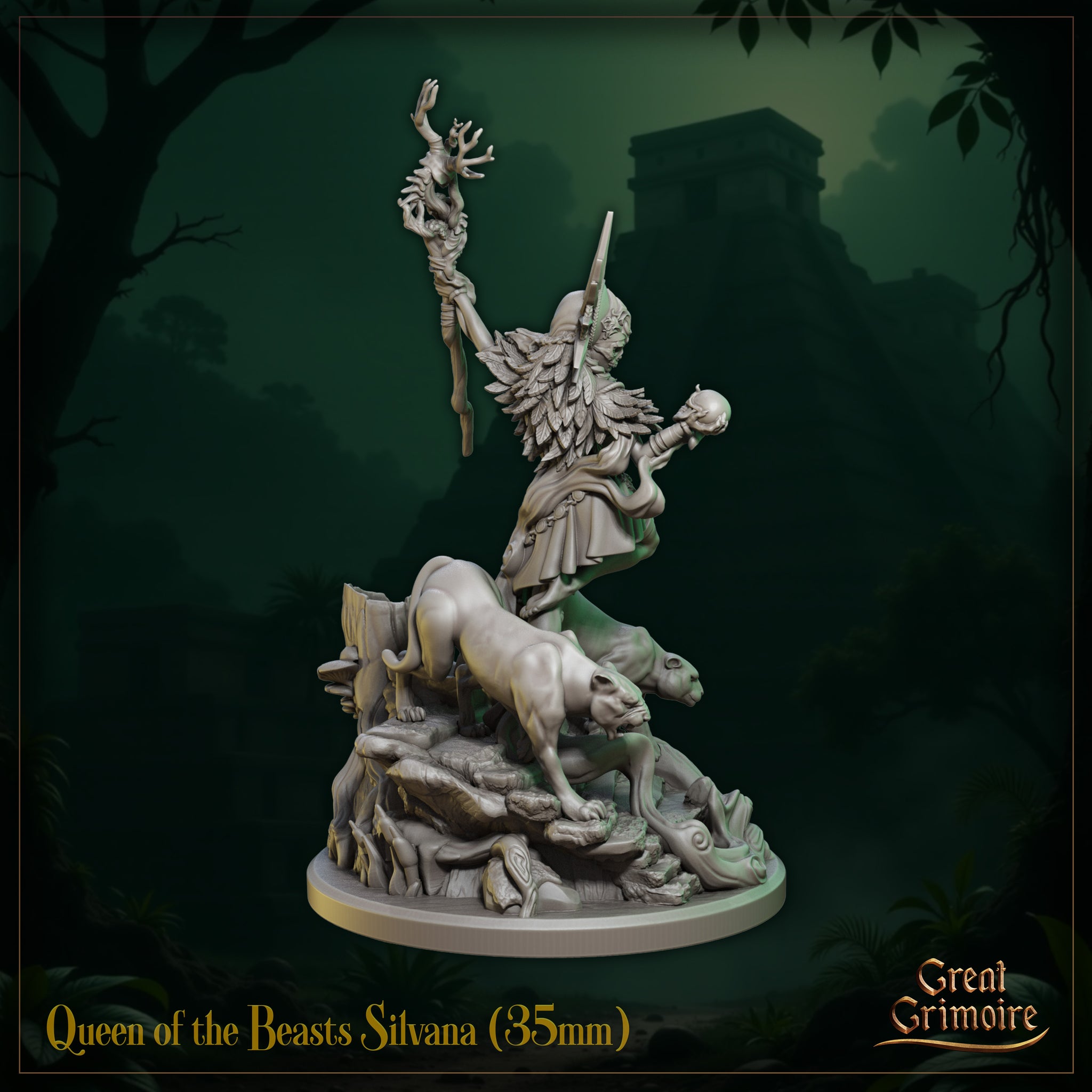 Queen of the Beasts Silvana by Great Grimoire