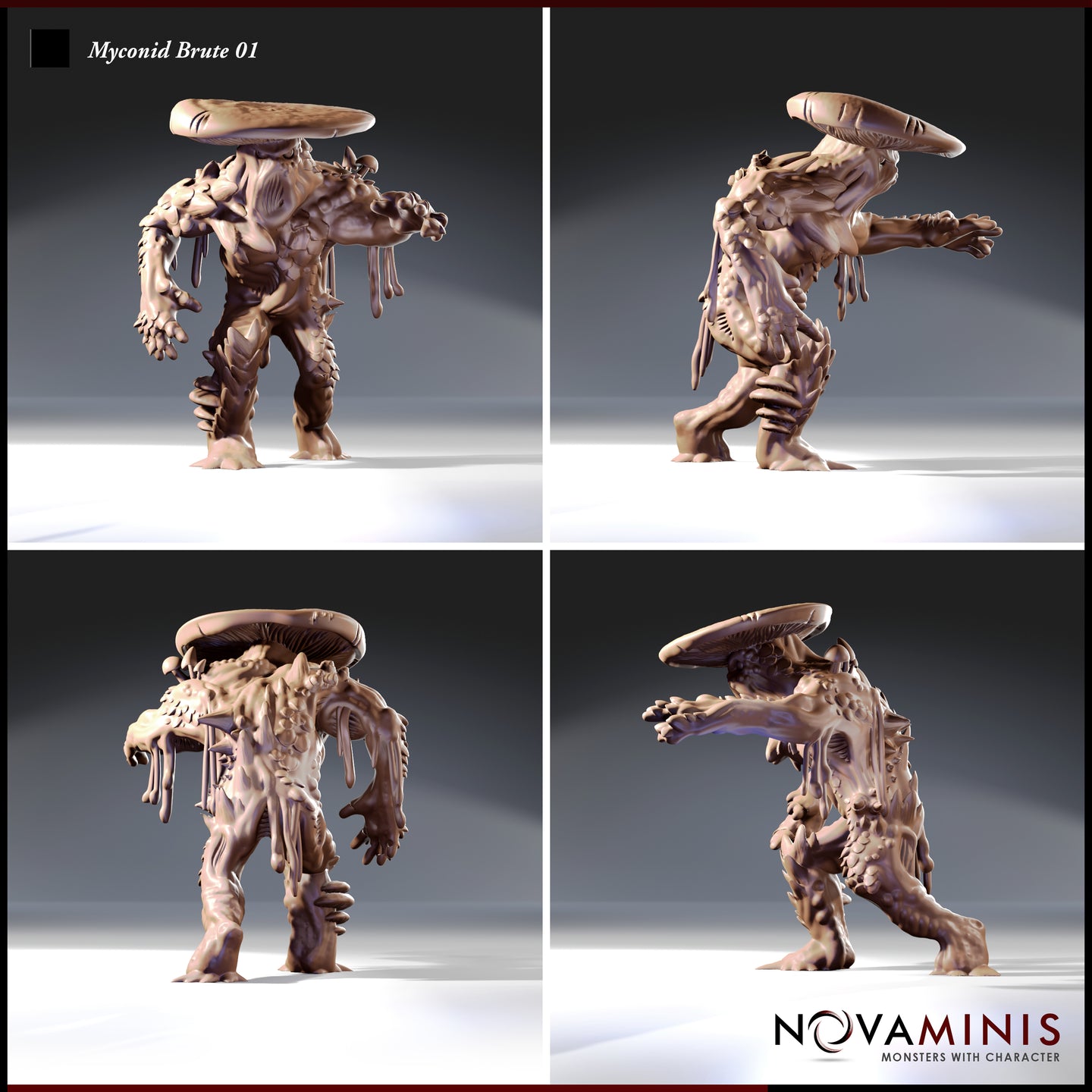 Myconid Brute 01 by Novaminis