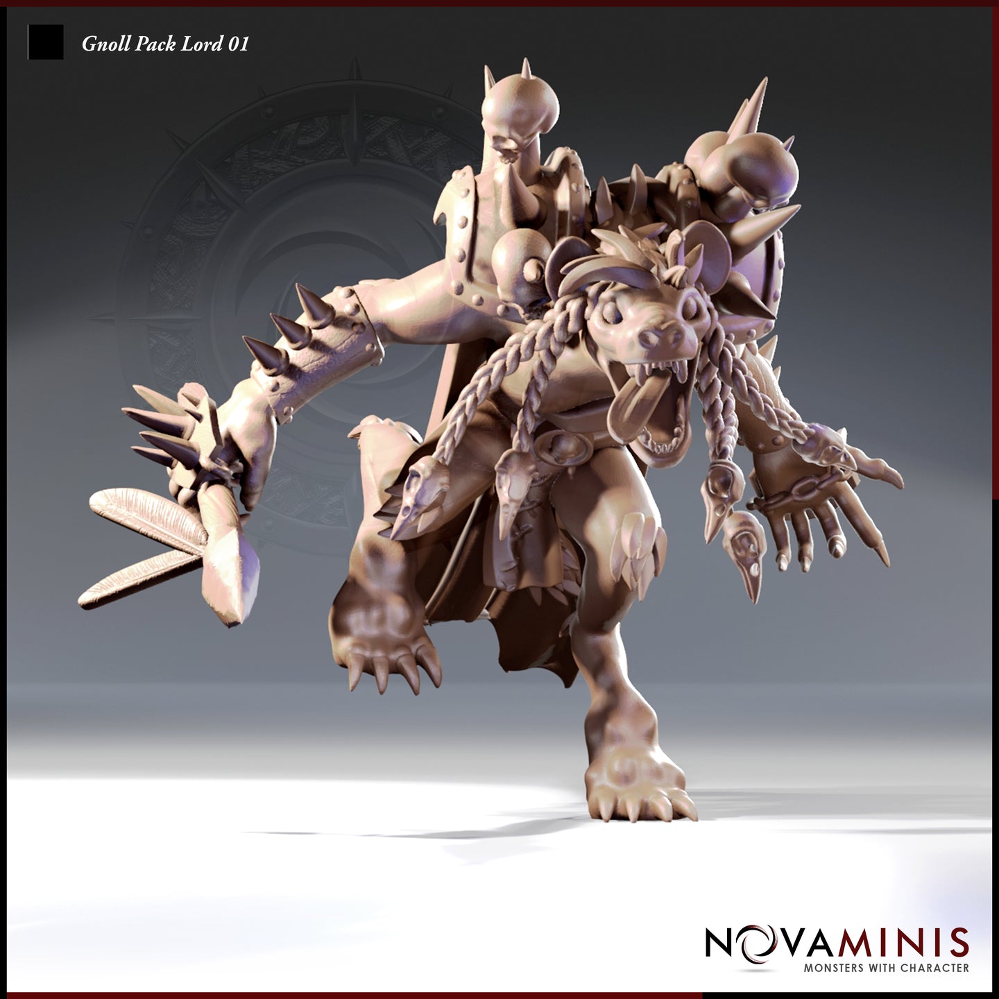Gnoll Pack Lord 01 by Novaminis