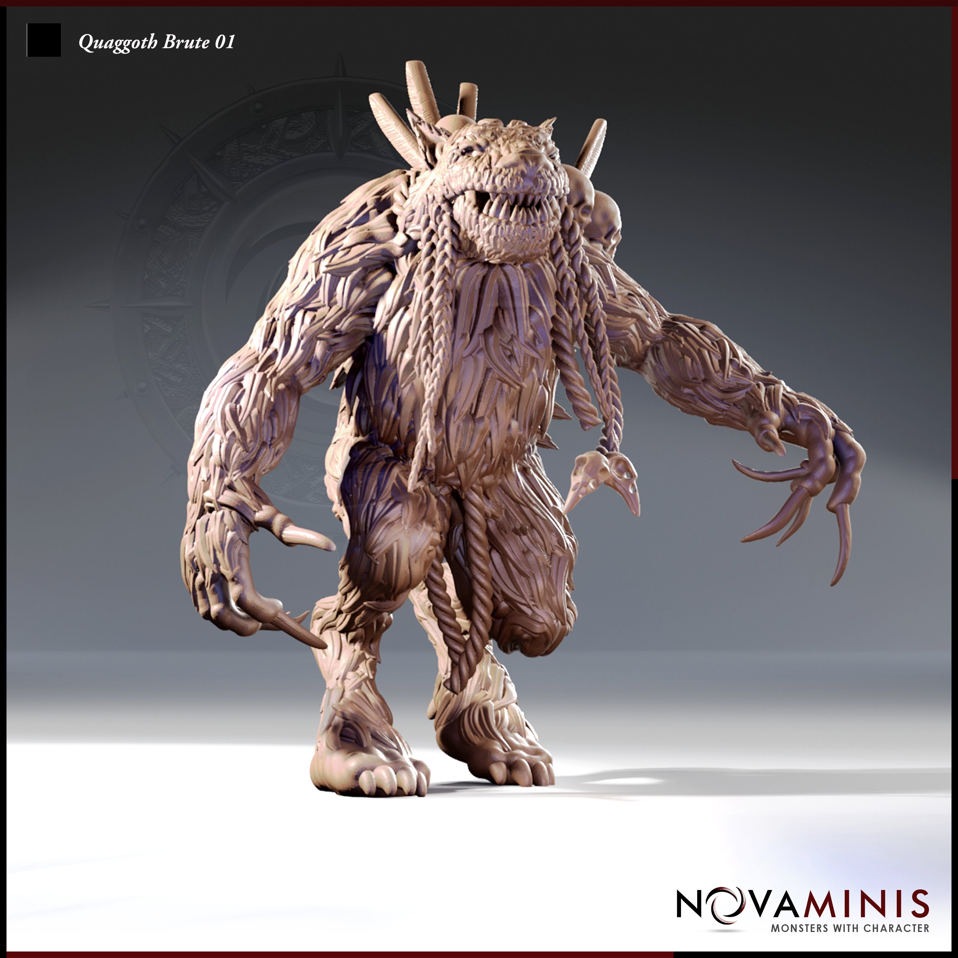 Quaggoth Mini Quaggoth Brute Bundle | D&D Mini for Underdark Campaigns – MitzNSimz