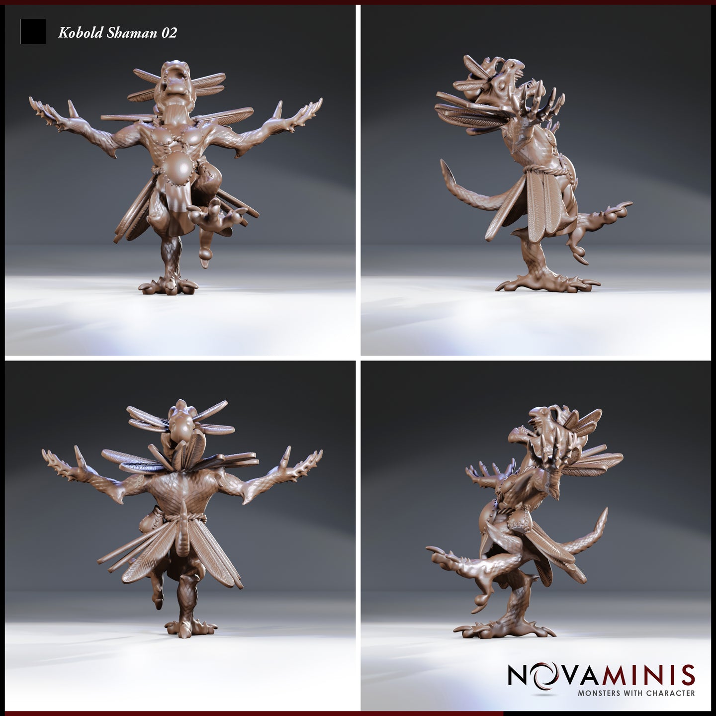 Kobold Shaman 02 by Novaminis