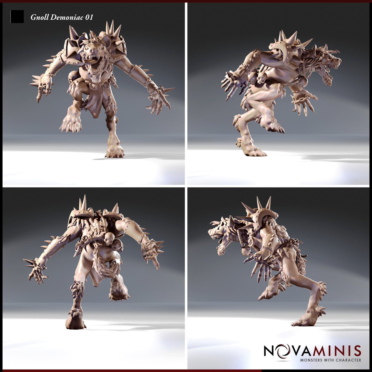 Gnoll Demoniac 01 by Novaminis