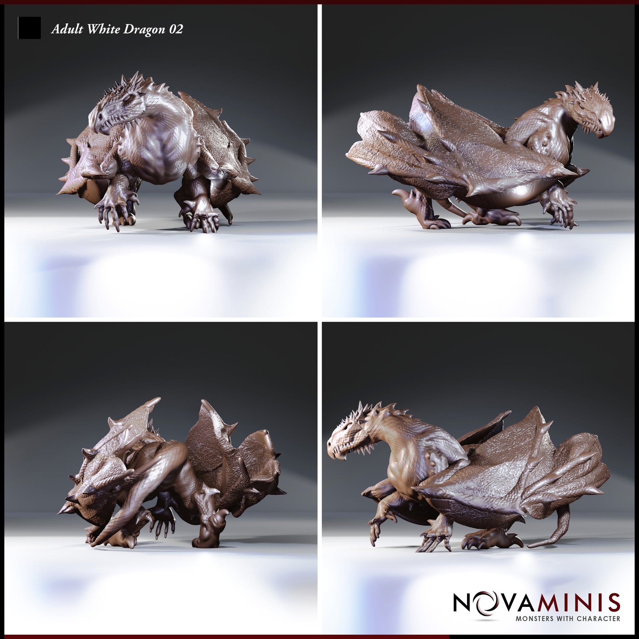 Adult White Dragon Bundle by Novaminis
