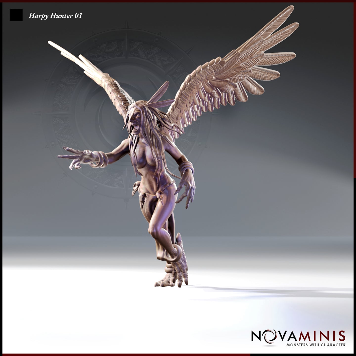 Harpy Hunter Female 01 by Novaminis