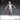Novaminis Doppelganger 01 digital render — 32mm scale shapeshifter miniature in upright stance with arms loosely extended, featureless smooth face with hollow eye sockets, viewed from the front