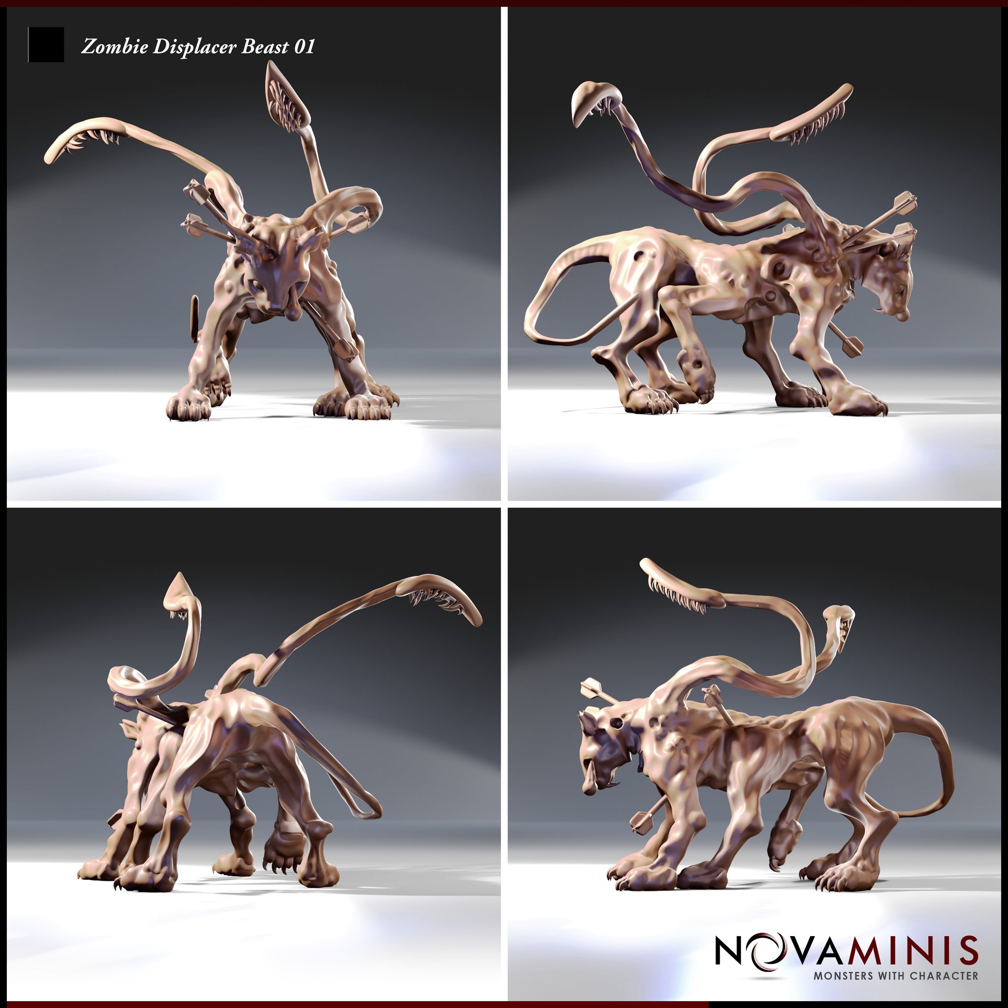 Zombie Displacer Beast 01 by Novaminis